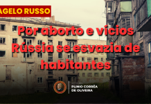 Por aborto e vícios Rússia se esvazia de habitantes