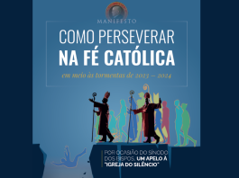 MANIFESTO: Como perseverar na fé católica em meio às tormentas de 2023 – 2024