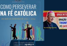 Como Perservar e a Oração pelo Triunfo da Fé na Igreja