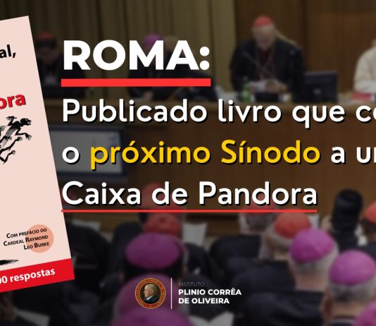 Roma: Publicado livro que compara o próximo Sínodo a uma Caixa de Pandora
