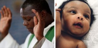 10 seminaristas africanos aderindo ao pró Vida