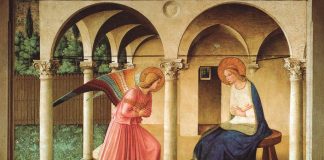 ANUNCIAÇÃO — Uma presença angélica num ambiente paradisíaco