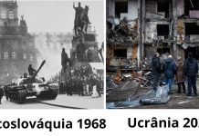 Checoslováquia (1968), Ucrânia (2024)