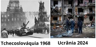 Checoslováquia (1968), Ucrânia (2024)