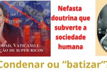 Haddad no Vaticano: Socialistas gastam … o dinheiro de capitalistas