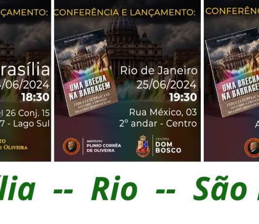 Uma Brecha na Barragem, Fiducia Supplicans sucumbe à pressão do lobby homossexual