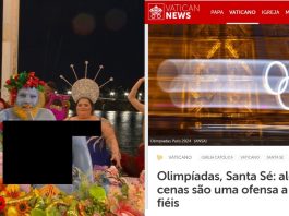 Blasfêmias nas Olimpíadas, reação conservadora e o Vaticano